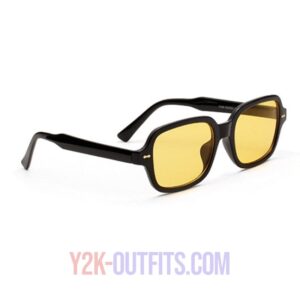 y2k square sunglasses
