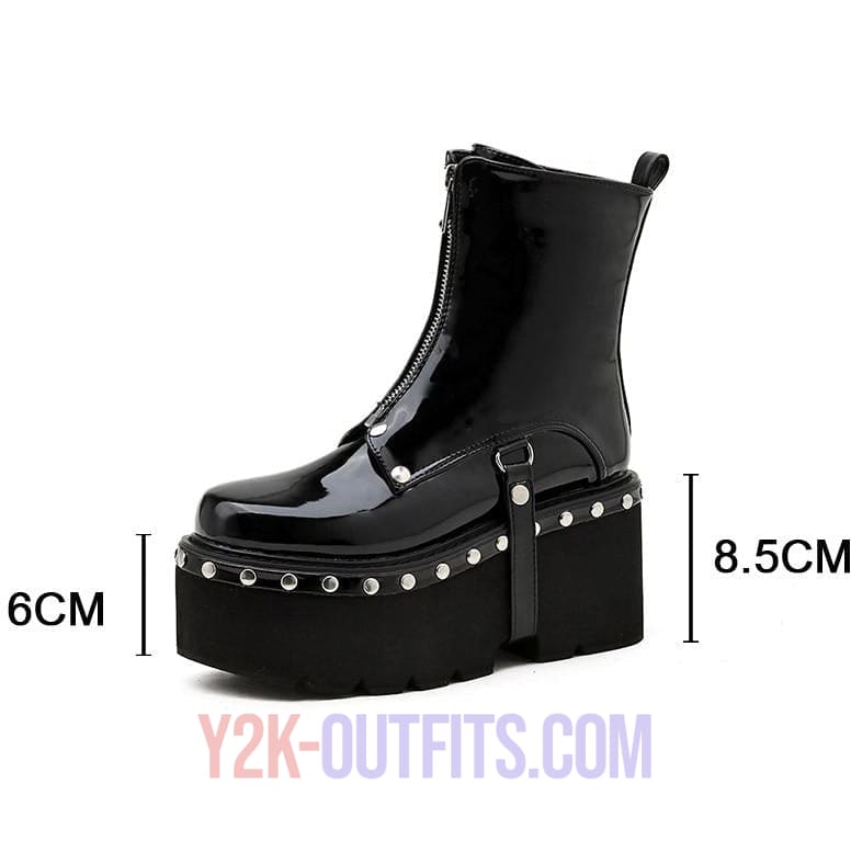 y2k black boots