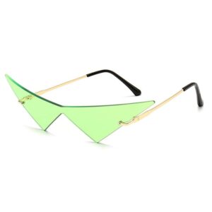 Green Y2K Sunglasses