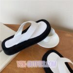 y2k black platform sandals