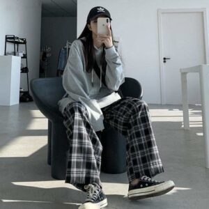Y2K Plaid Pants