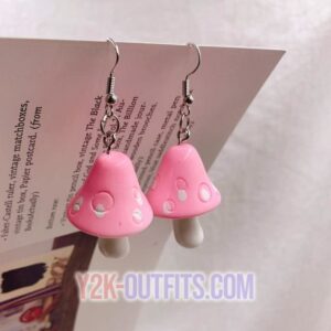 Mushroom Earrings