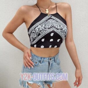 BANDANA TARK TOP