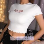 Cute And Psycho Crop Top