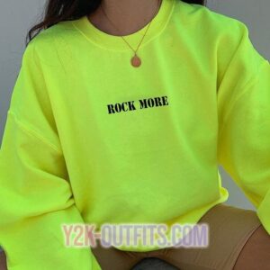 Neon Rock More Hoodie