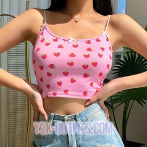 STRAWBERRY LOVE TANK TOP