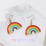 Rainbow Y2K Earrings