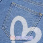 Y2K Heart Denim Jeans