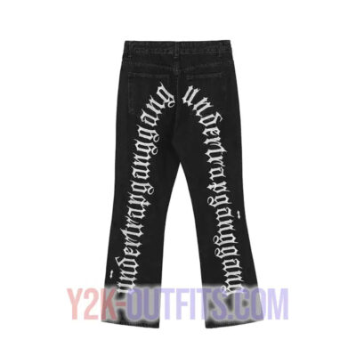 Men's Y2K Ripped Jeans