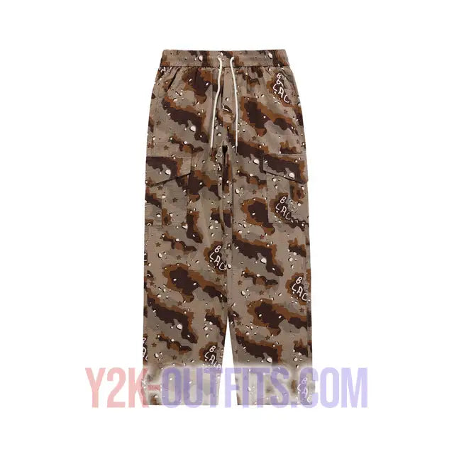 Y2K Camouflage Pants