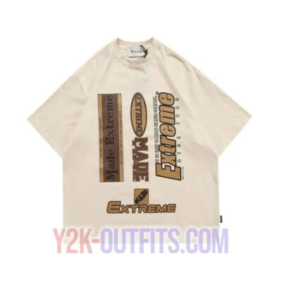 Y2K Men Vintage Shirt