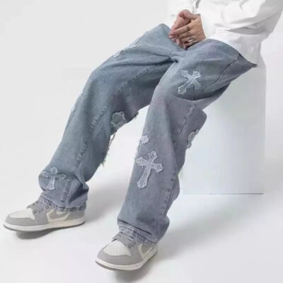 Y2K Mens Cross Jeans