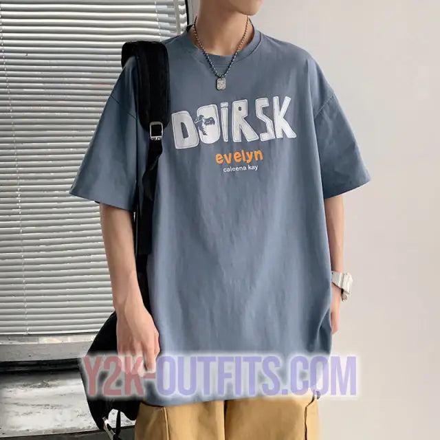 Y2K Men's Summer Shirt
