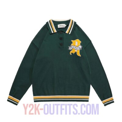 Y2K Mens Vintage Sweater