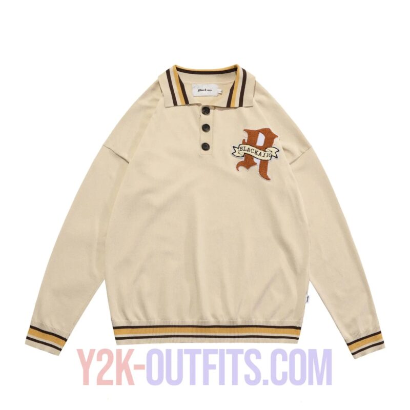 Y2K Mens Vintage Sweater