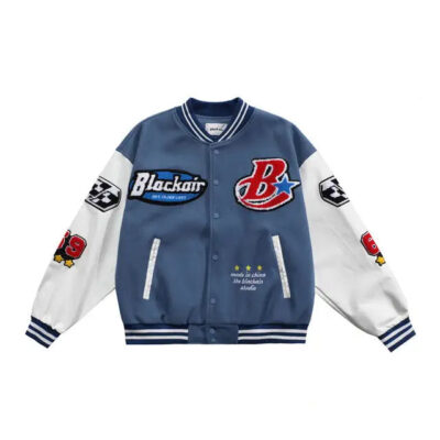 Y2K Racing Varsity Jacket | Y2K Outfits Store