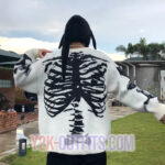 Y2K Skeleton Sweater