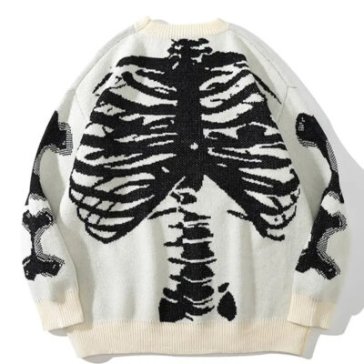 Y2K Skeleton Sweater