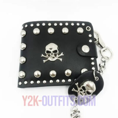 Y2K Skull Wallet