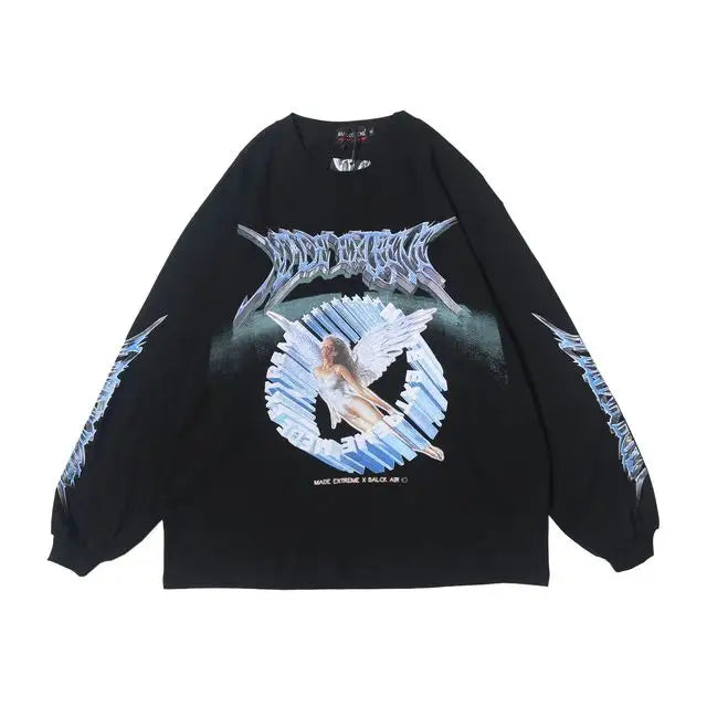 Y2K Vintage Angel Sweatshirt