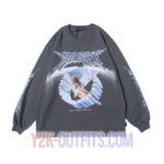 Y2K Vintage Angel Sweatshirt