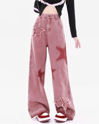 Pink Star Jeans