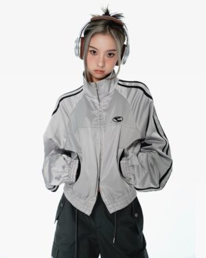 Silver Y2K Jacket