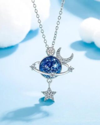 Stars And Moon Necklace