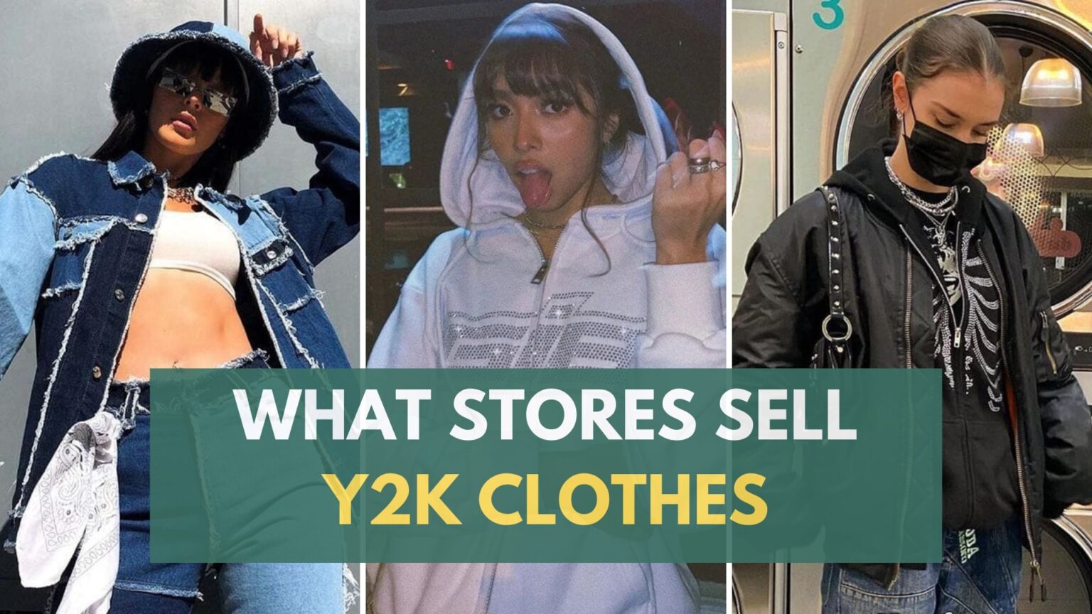 What Stores Sell Y2K Clothes ? Y2K Outfits