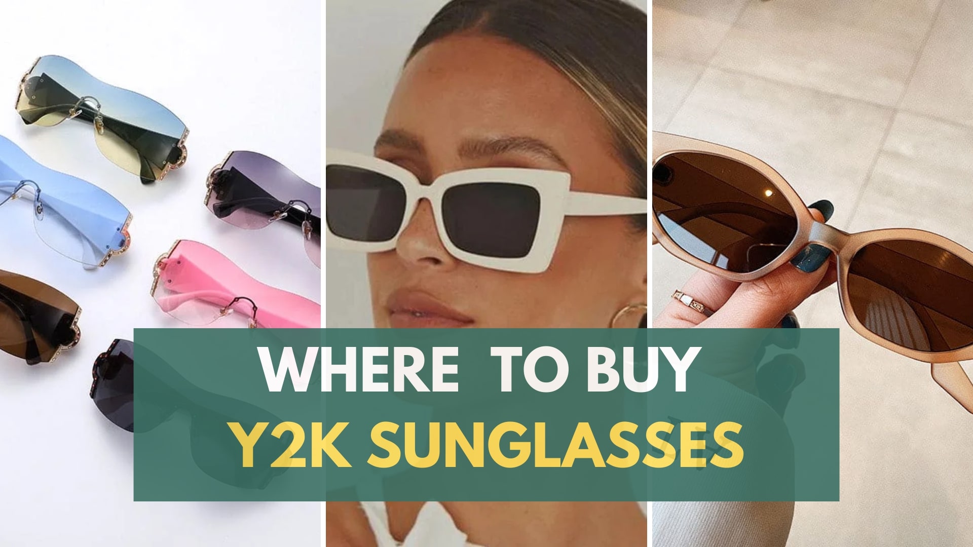 where to buy y2k sunglasses