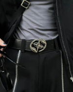 Y2K Belt With Star Buckle