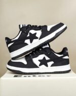 Y2K Black Star Sneakers