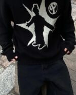 Y2K Black Sweater