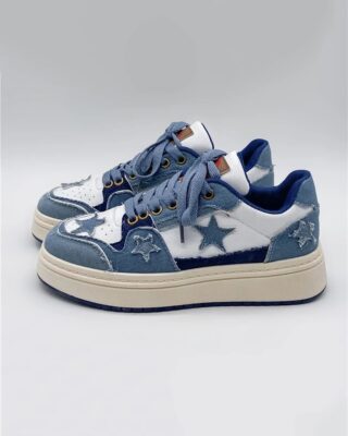 Y2K Denim Sneakers