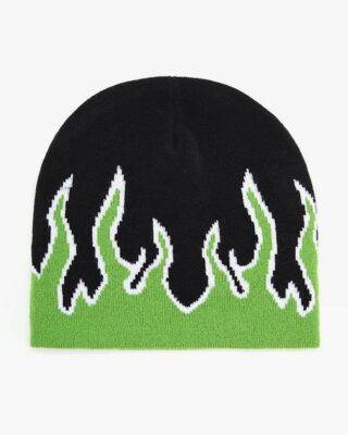 Y2K Flame Beanie