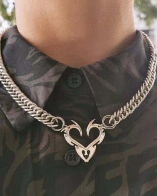 Y2K Heart Necklace