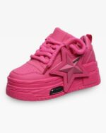 Y2K Pink Platform Sneakers