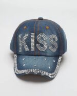 Y2K Rhinestone Denim Hat