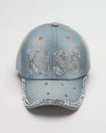 Y2K Rhinestone Denim Hat