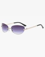 Y2K Women Rimless Sunglasses