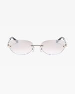 Y2K Women Rimless Sunglasses