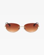 Y2K Women Rimless Sunglasses